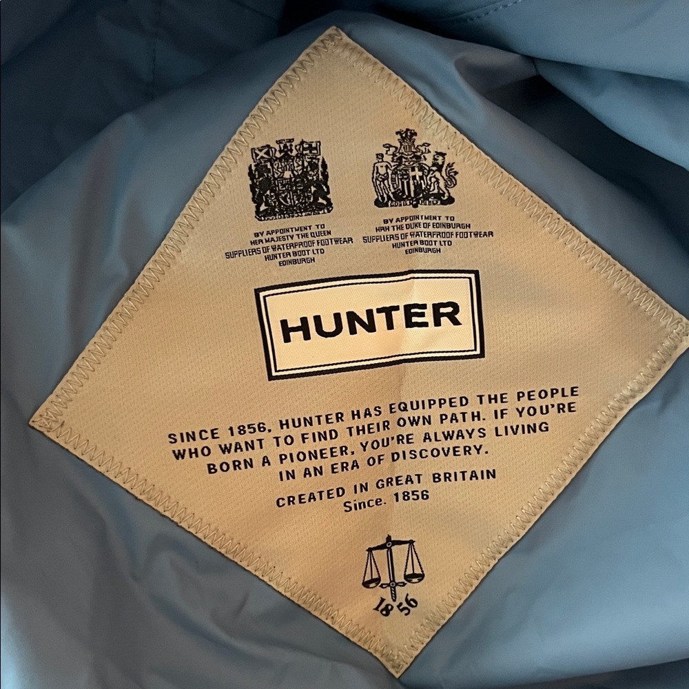 Hunter Original Lightweight Packable Raincoat Jac… - image 7